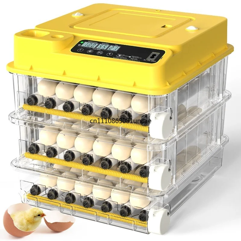 Smart Mechanical Large Capacity Incubator Fully Automatic Egg Hatcher For Farm And Home Poultry Cultivation