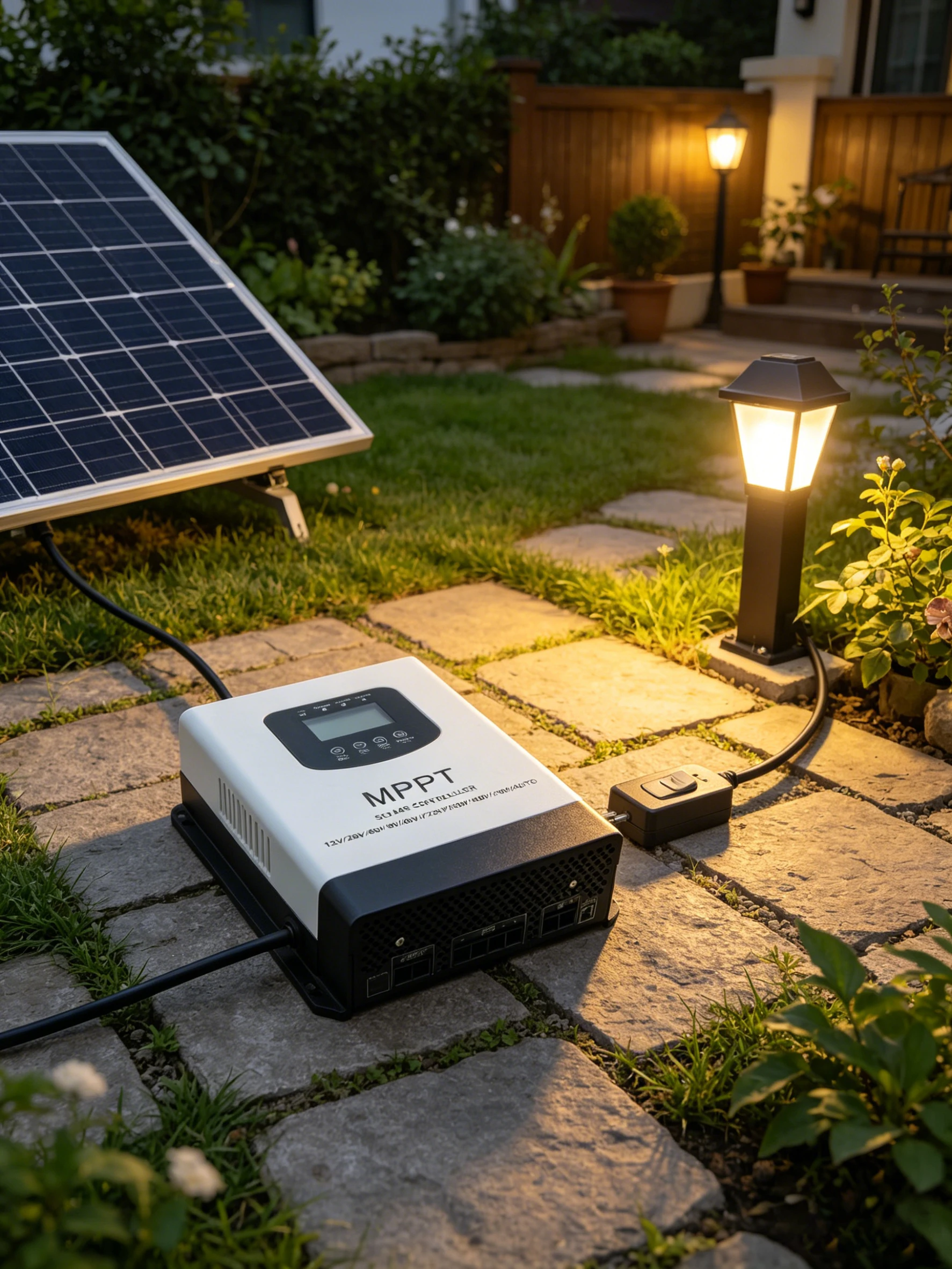 Intelligent MPPT Solar Charging Regulator, Remote Monitoring Supported - In Stock Brazil for Residential Systems