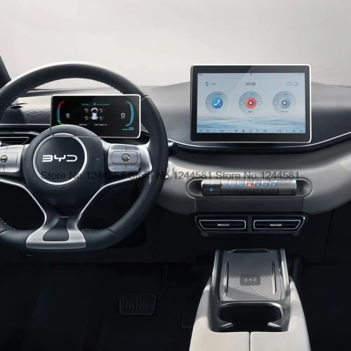 Imagen 2 del producto Vidrio templado para BYD DOLPHIN SURF 2025, navegación gps para coche, instrumento, Monitor de salpicadero, película protectora de pantalla