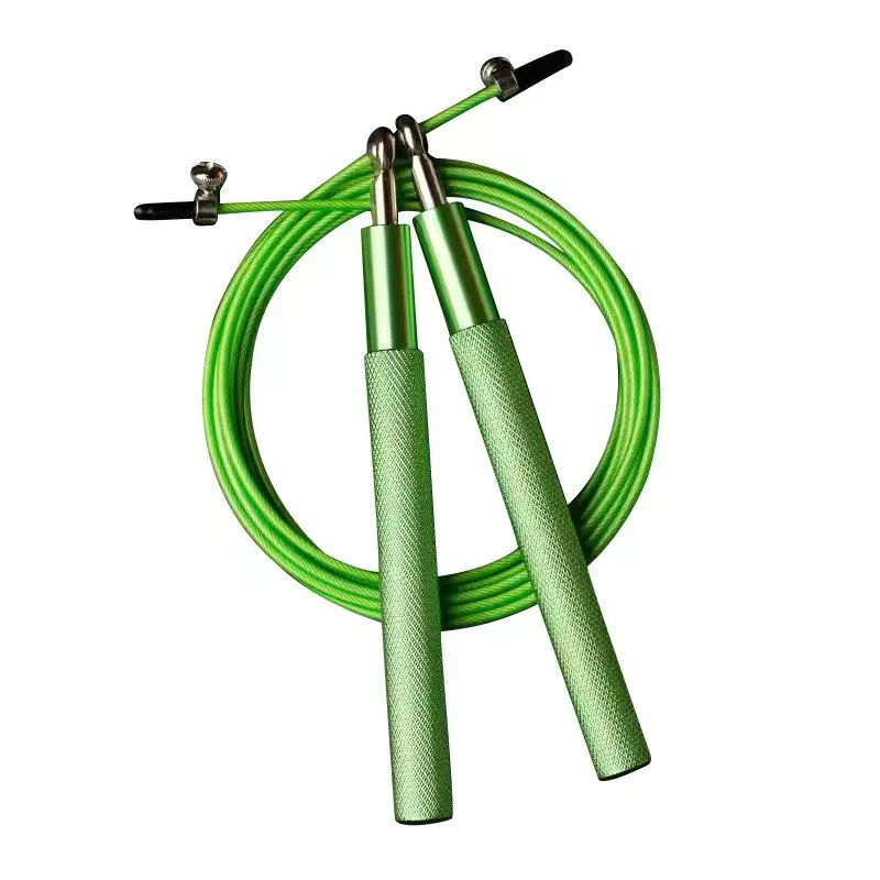 Steel wire skipping rope fitness sports equipment bearings skipping rope middle school students training aluminum alloy