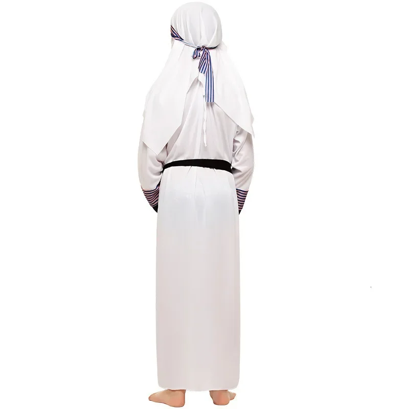 Costume da bambino arabo arabo sheik principe re cosplay per bambini per ragazzi carnevale di Halloween