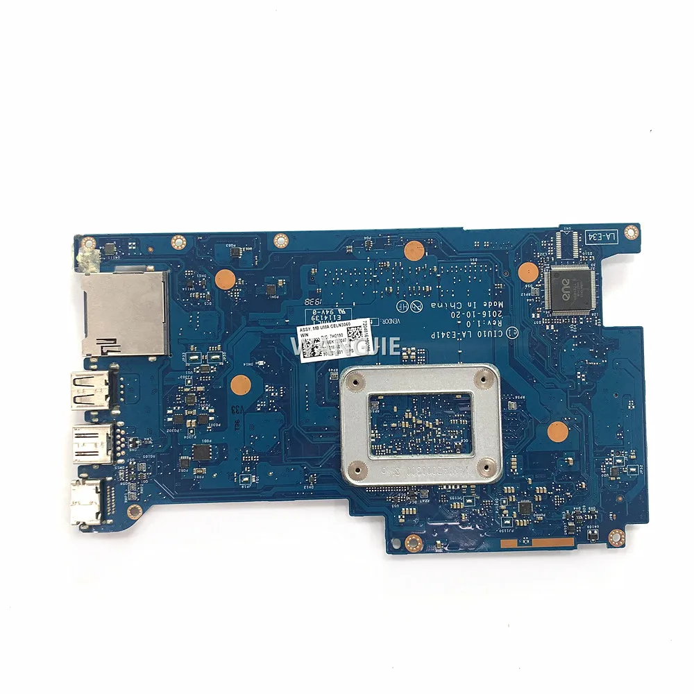 For HP X360 11-AB Laptop Motherboard CIU10 LA-E341P With Intel N3060 CPU DDR3L 906723-001 906723-601 906724-001 906723-601