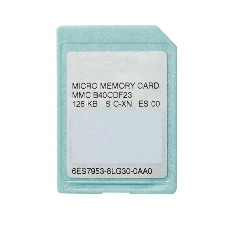 

S7 Micro Memory Card For S7-300/C7/ET 200 8 MB 128 KB 6ES7953-8LP31-0AA0 8LG31 6ES79538LP310AA0 6ES79538LG310AA0