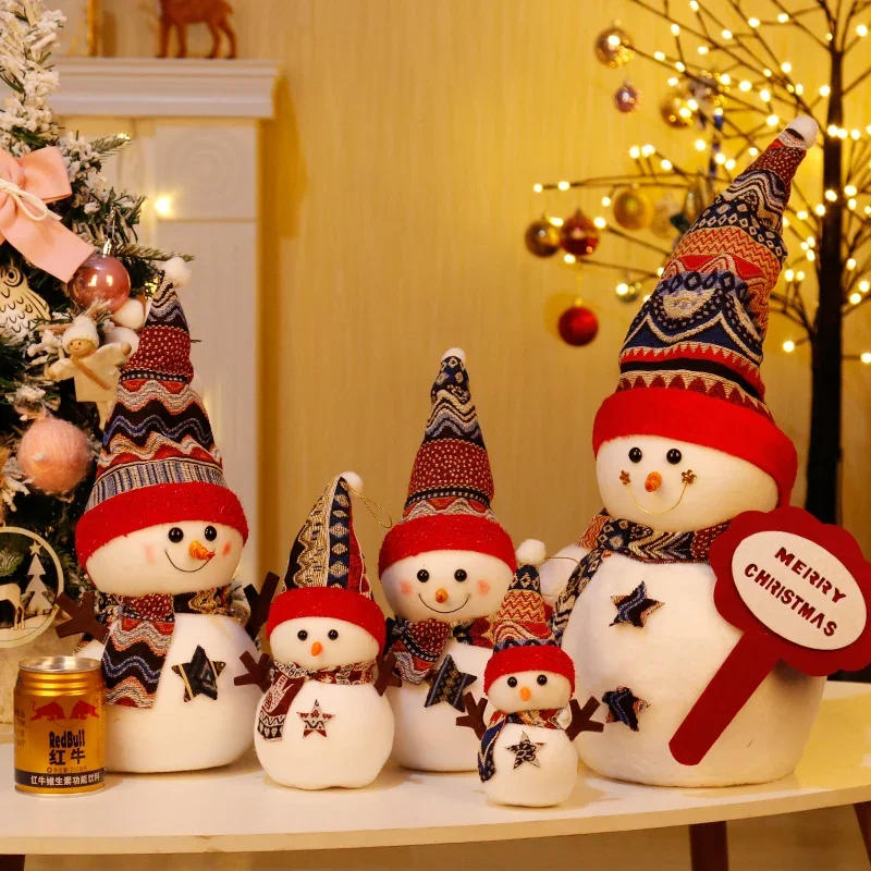 

Christmas Snowman Muñeca Doll Large Snowman Ornament Christmas Decorations Scene Arrangement Hotel Shopping Mall Props