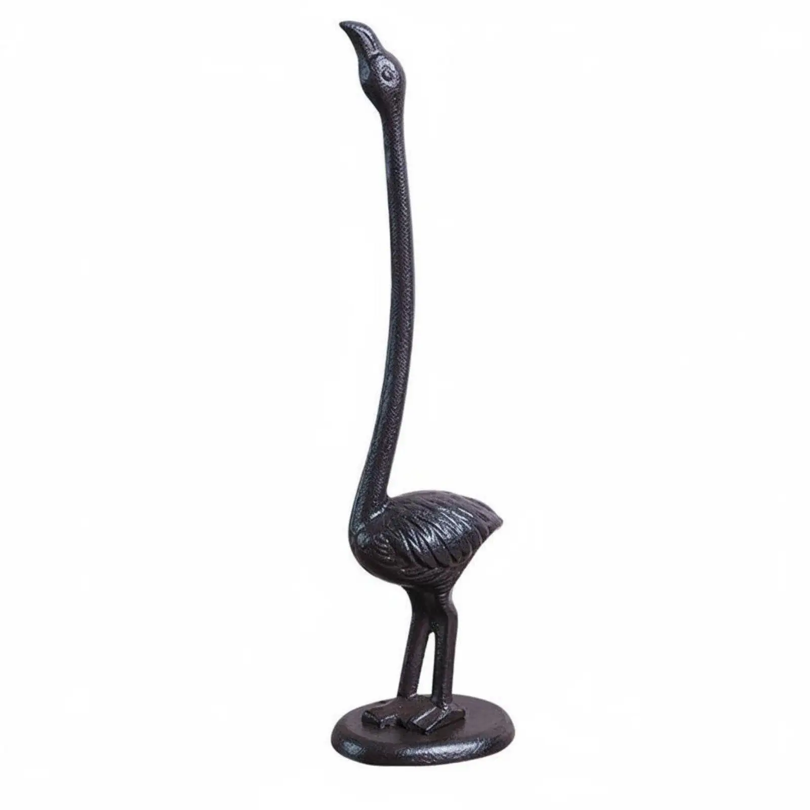 Vintage Cast Iron Tissue Holder Animal Pattern Kitchen Roll Holder Home Decoration for Kitchen Dining Room
