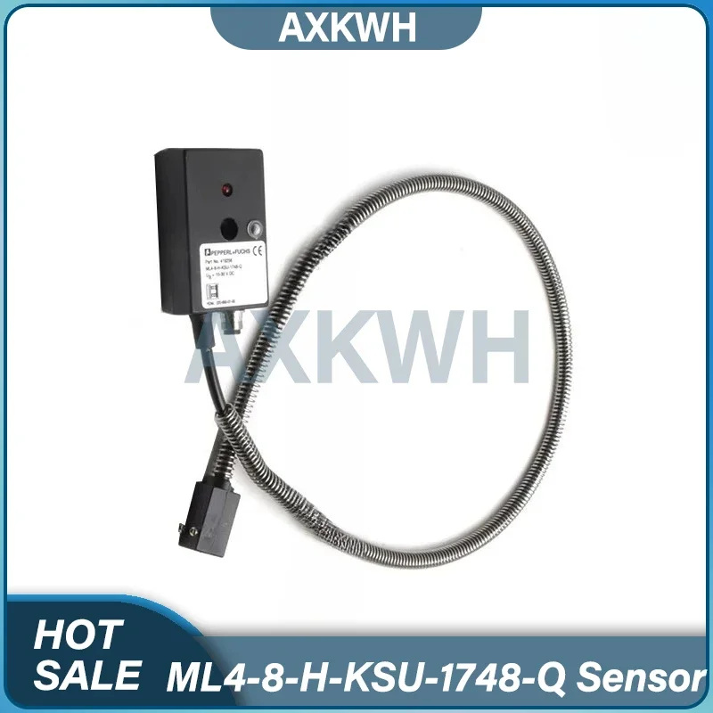 1 PCS Melhor Qualidade Stahl Máquina Dobrável Sensor ML4-8-H-KSU-1748-Q 4 Pinos Olho Elétrico