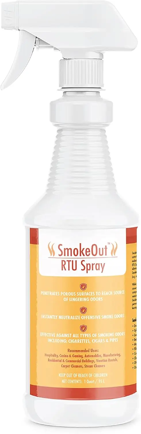 

SmokeOut - Commercial Strength Odor Eliminator - Neutralizer, Deodorizer, Odor Remover (32 ounce)