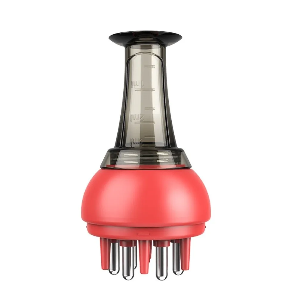 

Роликовый аппликатор-расческа для кожи головы с точной мерной шкалой, портативный, профессиональный, для нанесения жидкости, гигиеничный, 3 мл