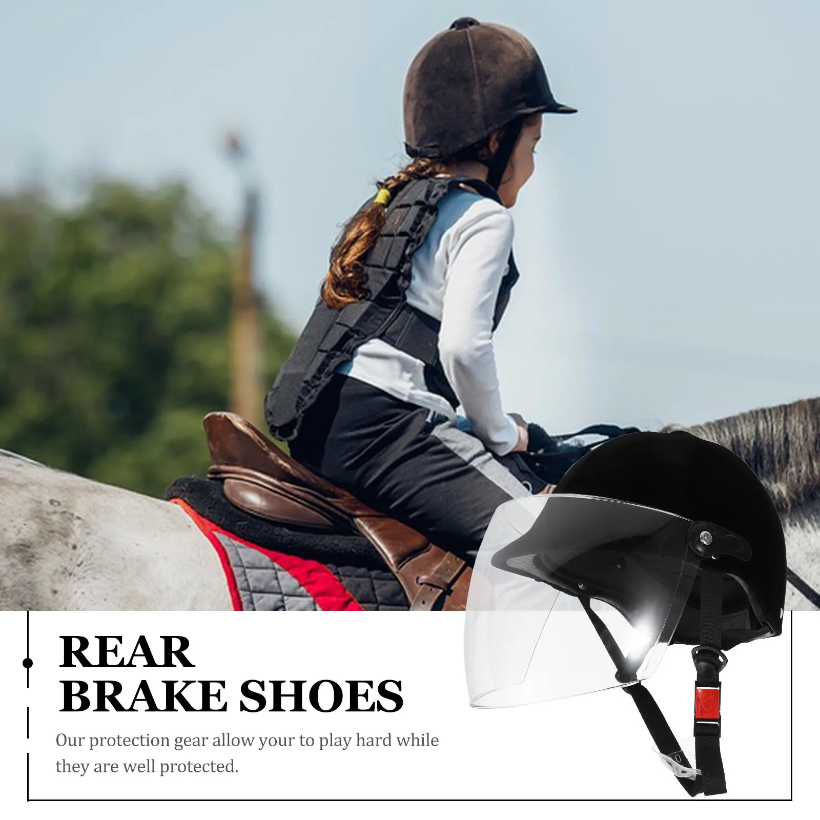

Kids Equestrian Horse Riding For Children Youth Toddler Protective Gear Adjustable Dial Maximum Protection High