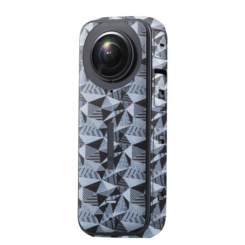 3M Materail Camouflage Circuit black Anti-Scratch PVC Stickers Protective Film for Insta360 X3 Full Body Protector Decal Wrap