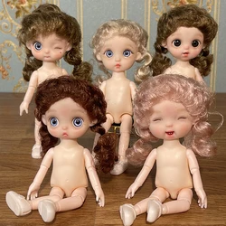 Muñeca BJD súper linda, regalo para hija, juguete para niños y niñas, 17cm