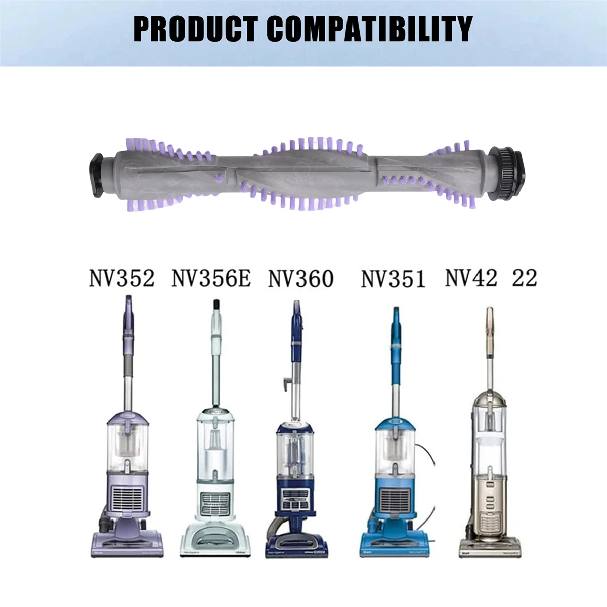 Replacement Brush Roller and Belt for Shark Navigator Lift-Away NV350 NV351 NV352 NV353 NV360 NV356E NV42 Vacuum Cleaner