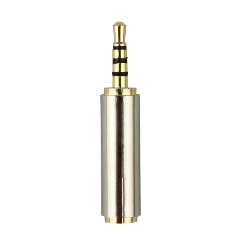 Audio Adapter 2.5mm 3.5mm Jack Plug Male To Female Converter DIY Stereo Repair Headphone Speaker