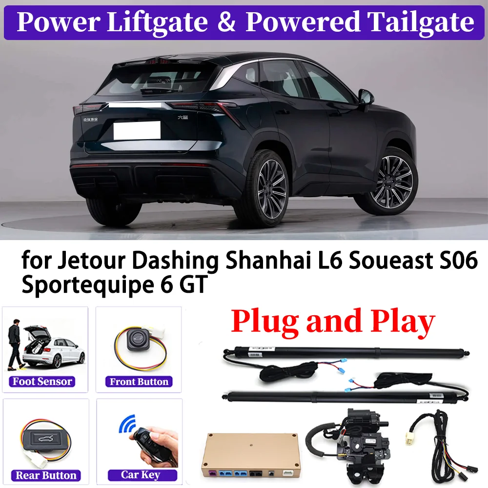 

for Jetour Dashing Shanhai L6 Soueast S06 Sportequipe 6 GT OEM Car Automatic Power Liftgate Smart Auto Electric Tailgate System