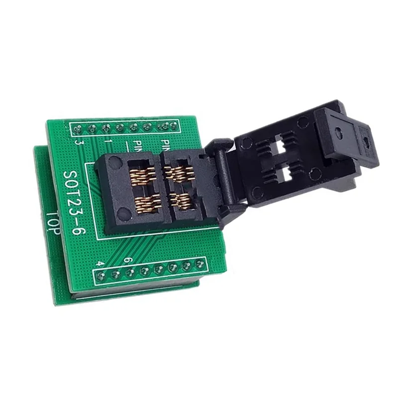 For SOT23 To DIP6 Chip Test Socket IC Programmer Adapter Burning Seat For SOT23-6L Easy Installation