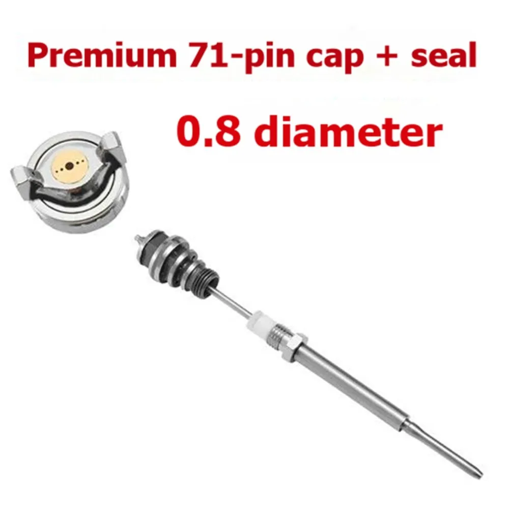 SHGO-General Accessories Three-Piece Suit Needle Nozzle W-71 Spray Gun Spray Cap Spray Pot