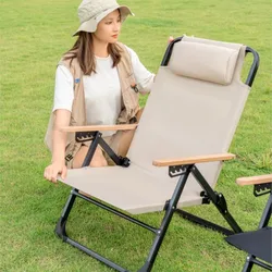 OLEVO-silla plegable portátil para exteriores, sillón de playa, Picnic, pesca, Camping, terraza, noticias