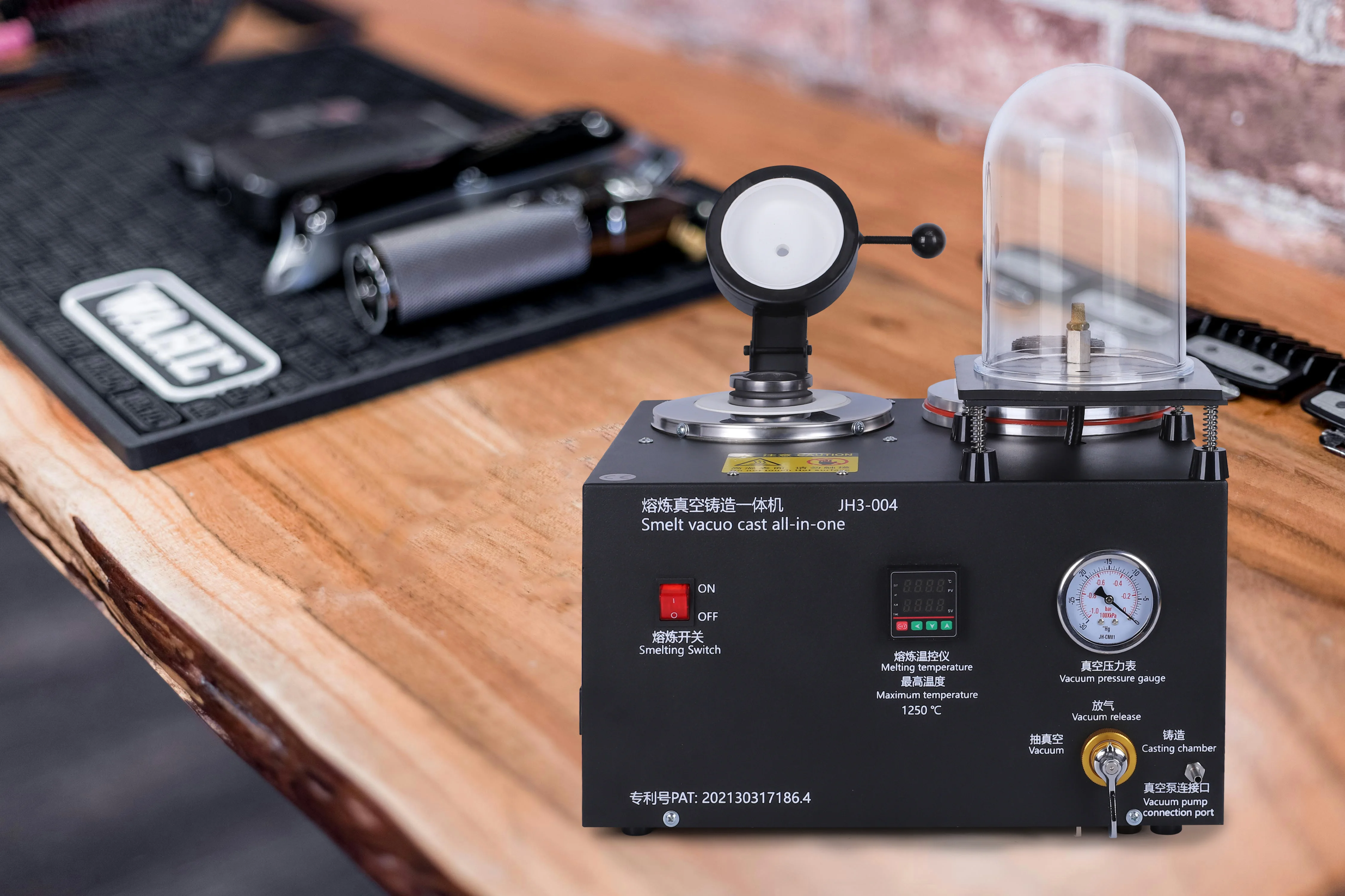 

Машина для вакуумного литья 3-в-1 для золота и серебра | Интегрированный инструмент для плавки и очистки | высокотемпературное оборудование для изготовления ювелирных изделий