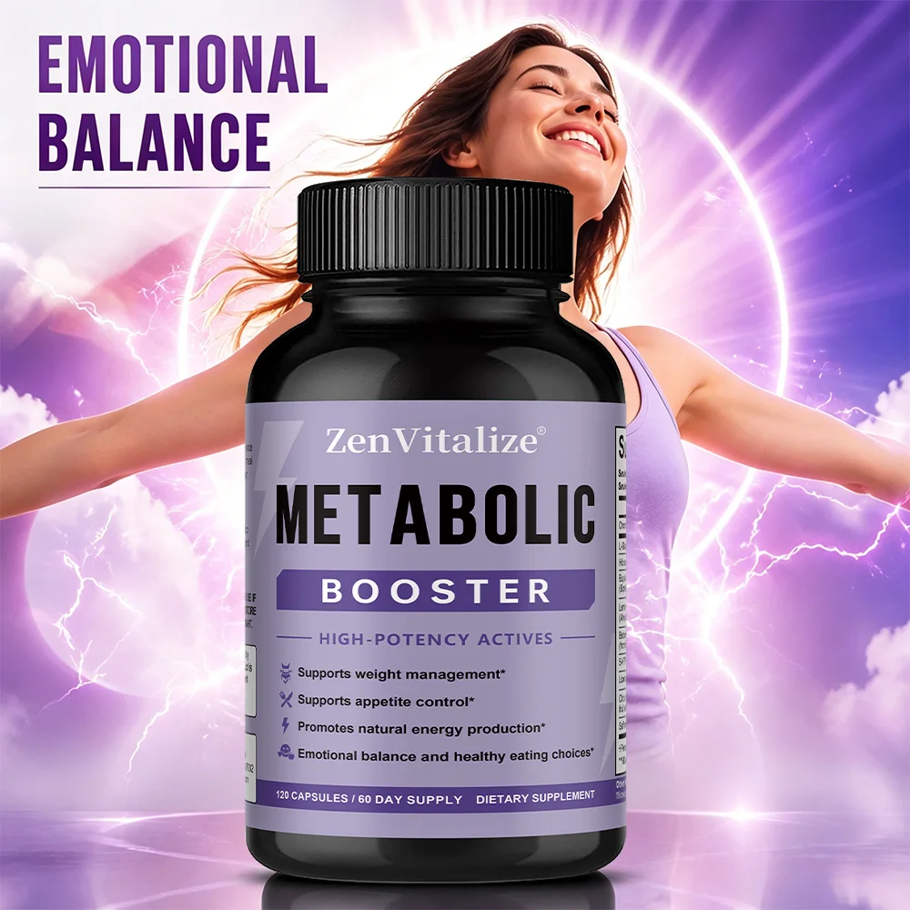 Metabolic Capsules with Chromium, Supports Metabolism, Appetite Control, Weight Management, Energy, Digestive & Immune Health