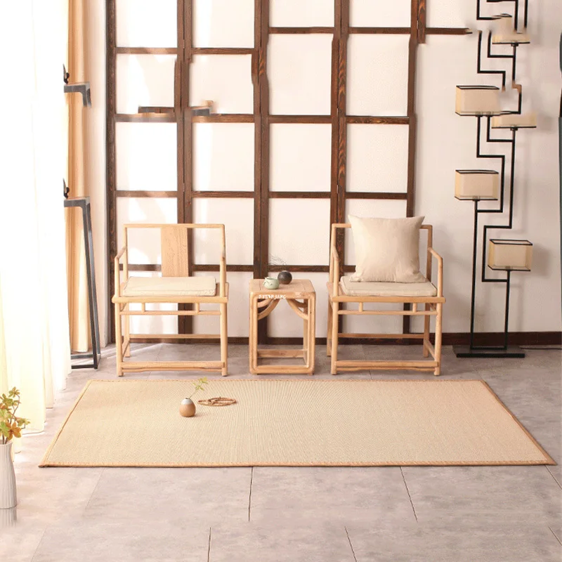 Japanese-Style Bamboo Carpet Tatami Mat Bedroom Living Room Tea Table Mat Bed And Breakfast Mat Mat Bay Window Mat