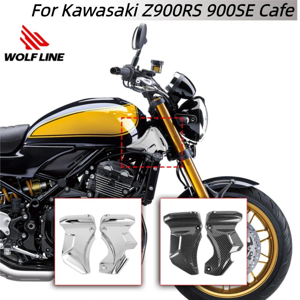 

Wolfline Z900RS Fuel Tank Side Panel Fairing Cowl Motorcycle Accessories for Kawasaki Z900 SE ABS Cafe 2018-2024 2019 2021 2023