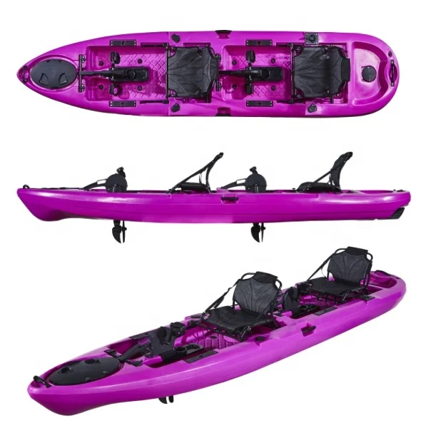 2 Person Double Foot Pedal Kayak Fishing Boat Canoe/kayak With Electric Motor CE Sales On Kayak China