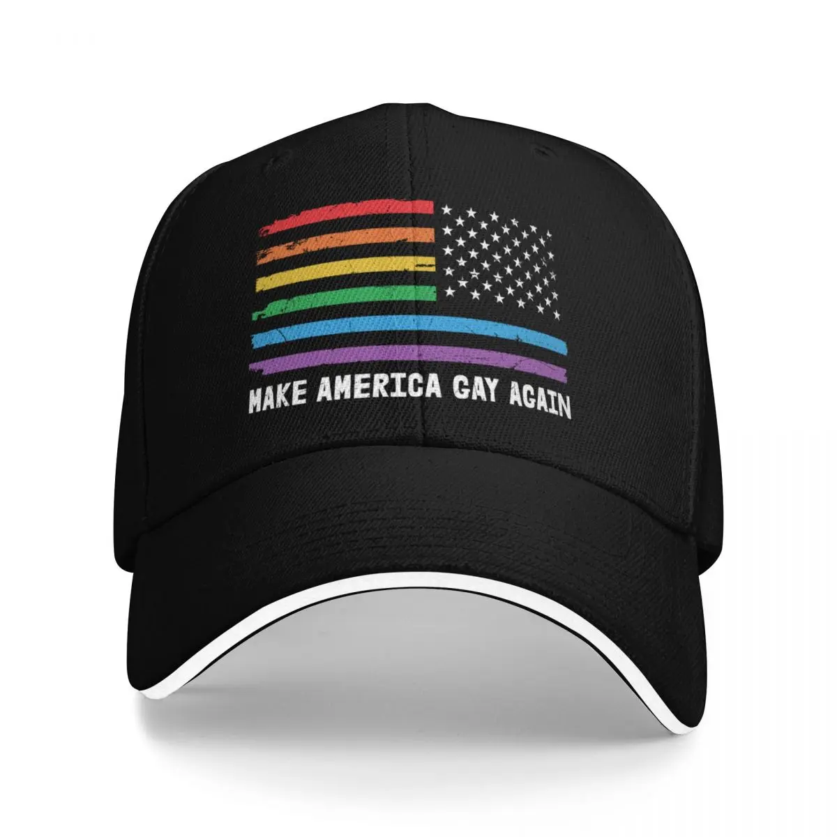 

Make America Gay Again - Gay Pride Baseball Cap Golf Wear Dropshipping black Snapback Cap Mens Tennis Women's