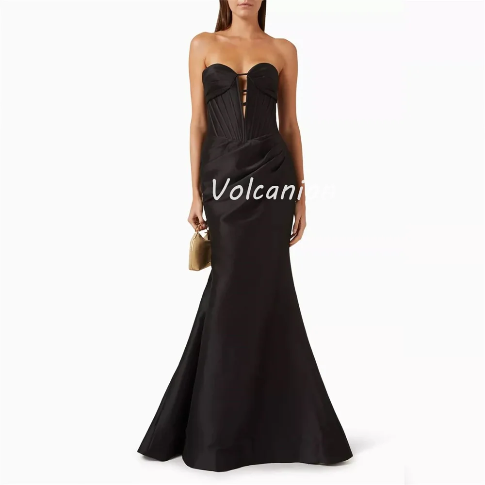 Customized Sexy Classic Jersey Ruched Ribbon Mermaid Sweetheart Long Dresses Bespoke Occasion Dresses High Quality Modern Style