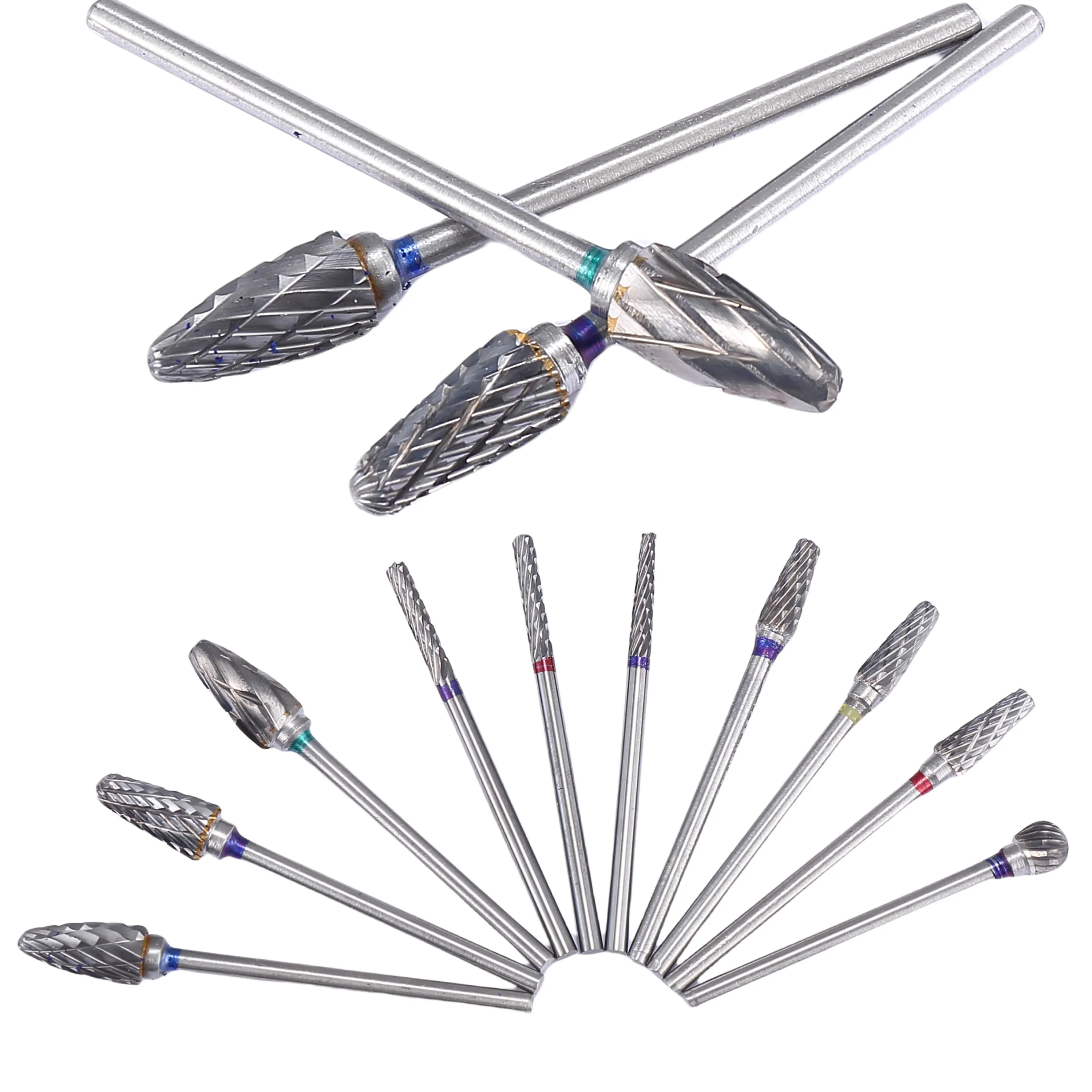

Dental Tungsten Caibide Cutter Burs Kit HP 2.35mm For Polishing Finish of Denture Acrylic Resin Tungsten Carbide Dental Drills