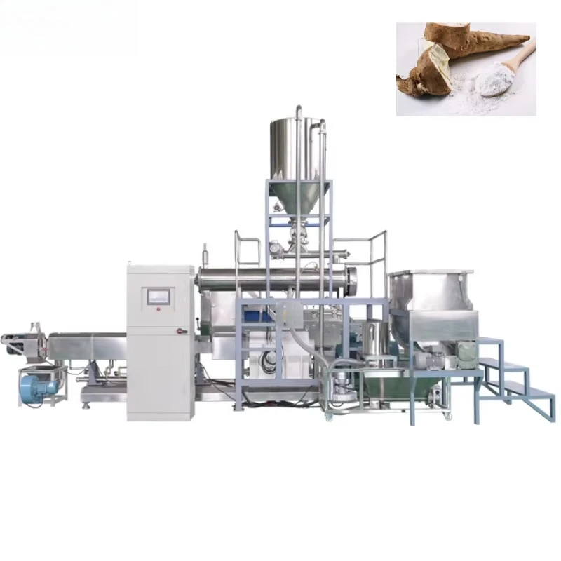 High Quality and Good Feedback Modified Dasheen Potato Cassave Starch Extruder Machine Cassava Starch Production Line