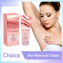 Crema per la depilazione Salute Indolore Rimuovi ascelle Gambe Braccio Aree intime Capelli Crema epilatore permanente per uomo Donna Cura del corpo