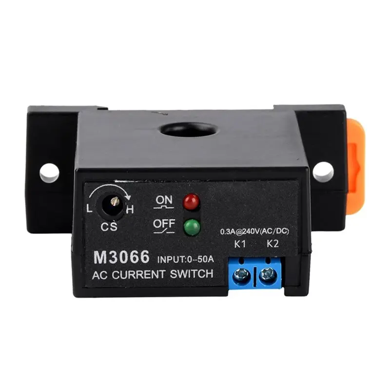 【HOT A69Z!】AC Current Sensing Switch 0.2A-50A Induction Relay M3066