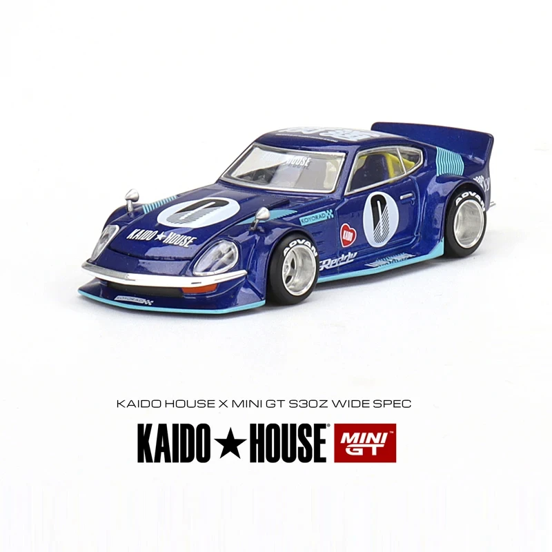 TSM MINI GT KAIDO HOUSE #24 Open Front Cover 1:64 DATSUN S30 Fairlady Z Die-cast alloy car model collection display gifts