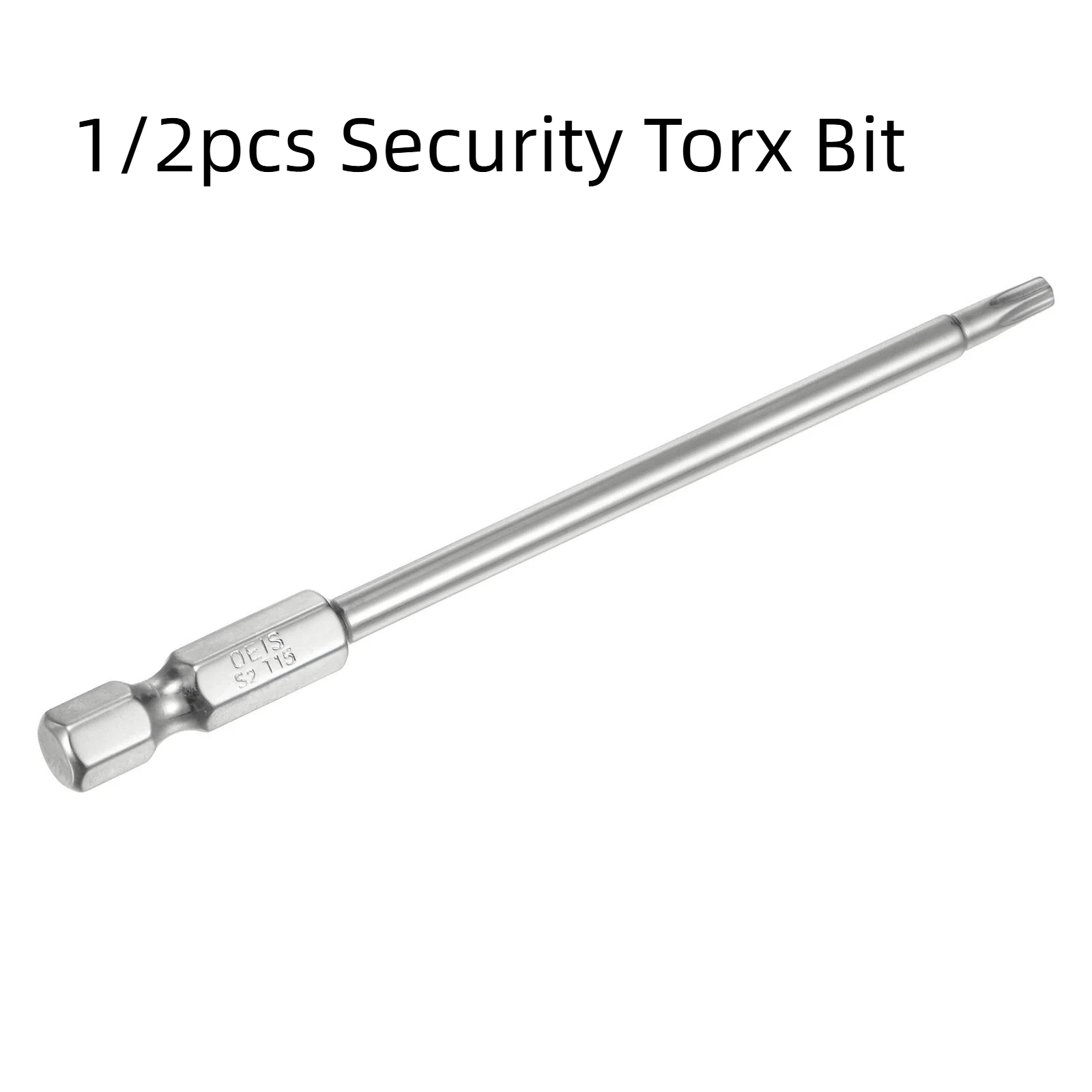 1/2pc Security Torx Bit 1/4