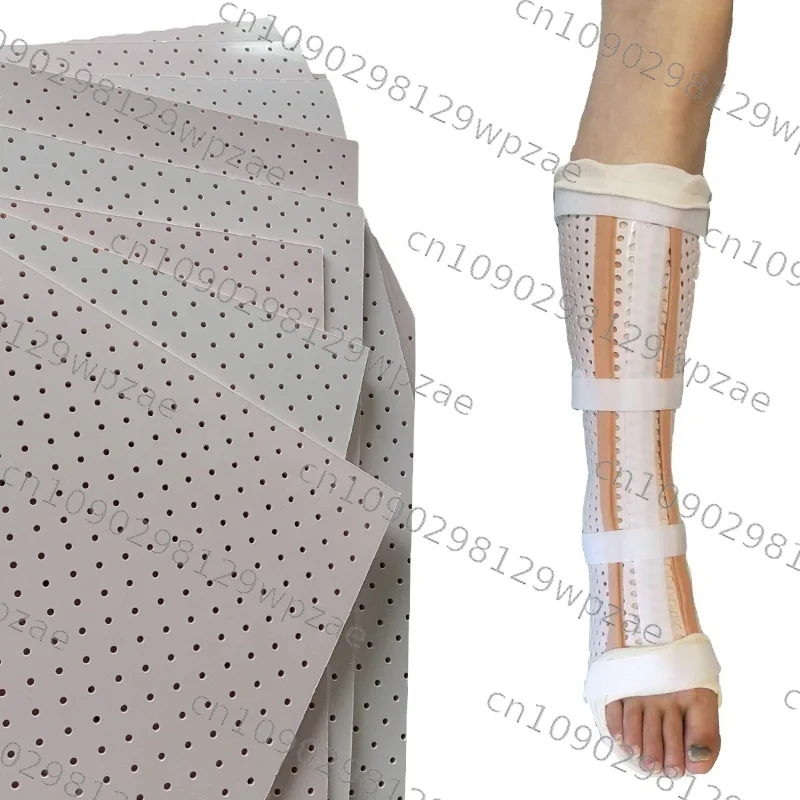 Disposable  Physiotherapy Rehabilitation Immobilization Thermoplastic Brace Splint, in Whole Sheet 600*900mm