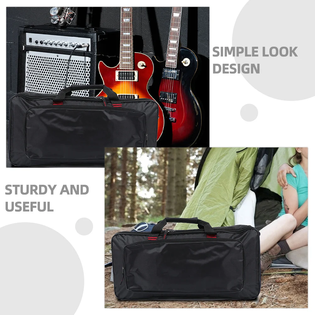

Musical Instrument Bag Portable Gig Guitar Effects Pedalboard Case Storage Carry