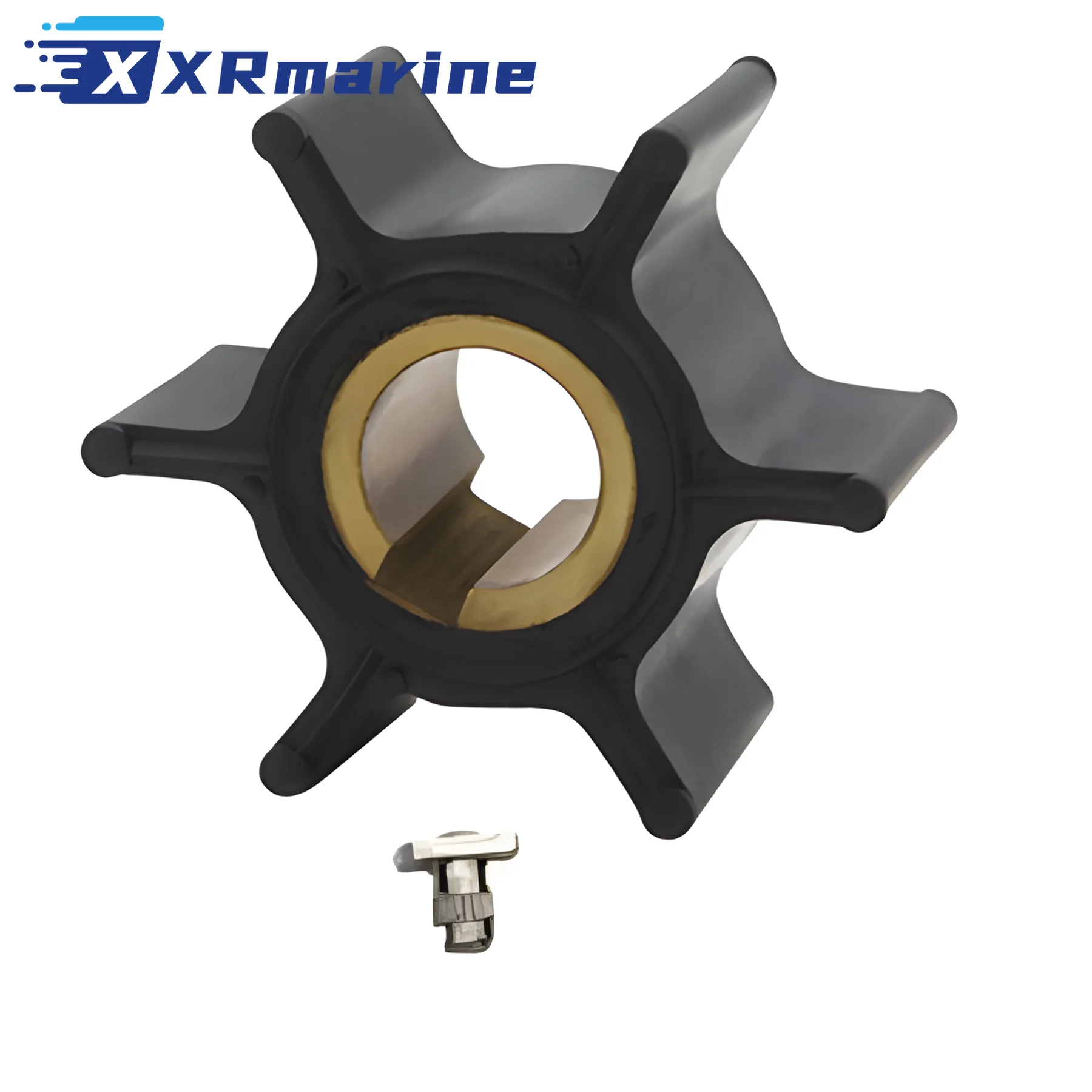 

Water Pump Impeller w / Key For Johnson Evinrude 1.2 2 4 6 HP 387361 9-45210 18-3090