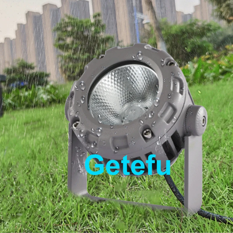 LED COB Gartenbeleuchtung 20W 30W 40W 50W Outdoor-Spike-Rasenlampe Wasserdichte LED-Leuchte Gartenweg-Spotlights AC110V 220V – Detail 6