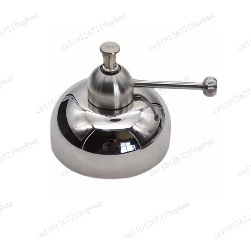 130ML Adjustable Stainless Steel Alcohol Lamp, Mirror Polishing Heating Tool for Leathercraft Edge Presser Groover