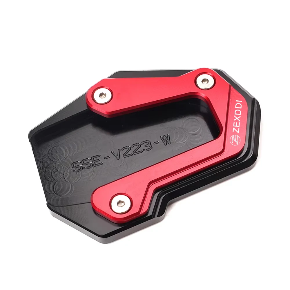 Für Multistrada 950 1100 1200 1200S/GT 1260 S V4S V4 V2 V2S Motorrad-Seitenständer-Verlängerungsplatte Stützplatte – Detail 5