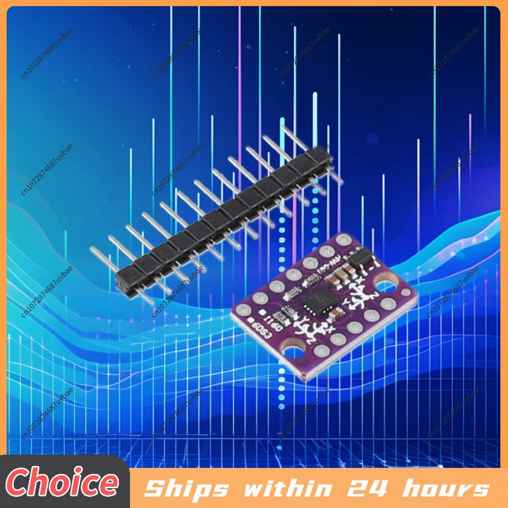 LSM6DS3 Digital Temperature Sensor Board Gyro SPI IIC I2C Interface Module Embedded LSM6DS3 Accelerometer 8kb FIFO Buffer 5V