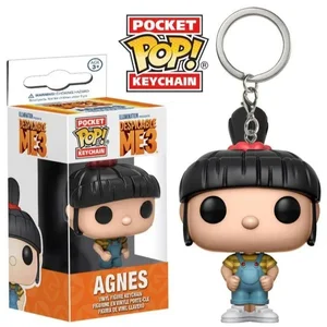 Funko Pop-Pocket Keychain Toys, Funko, Minions, Me, Otto, Stuart, Kevin, Carl, Pajama, Bob, Agnes, Vinyl Figure, Novo, 2022 Main Main Sales Funko Personalized - №4