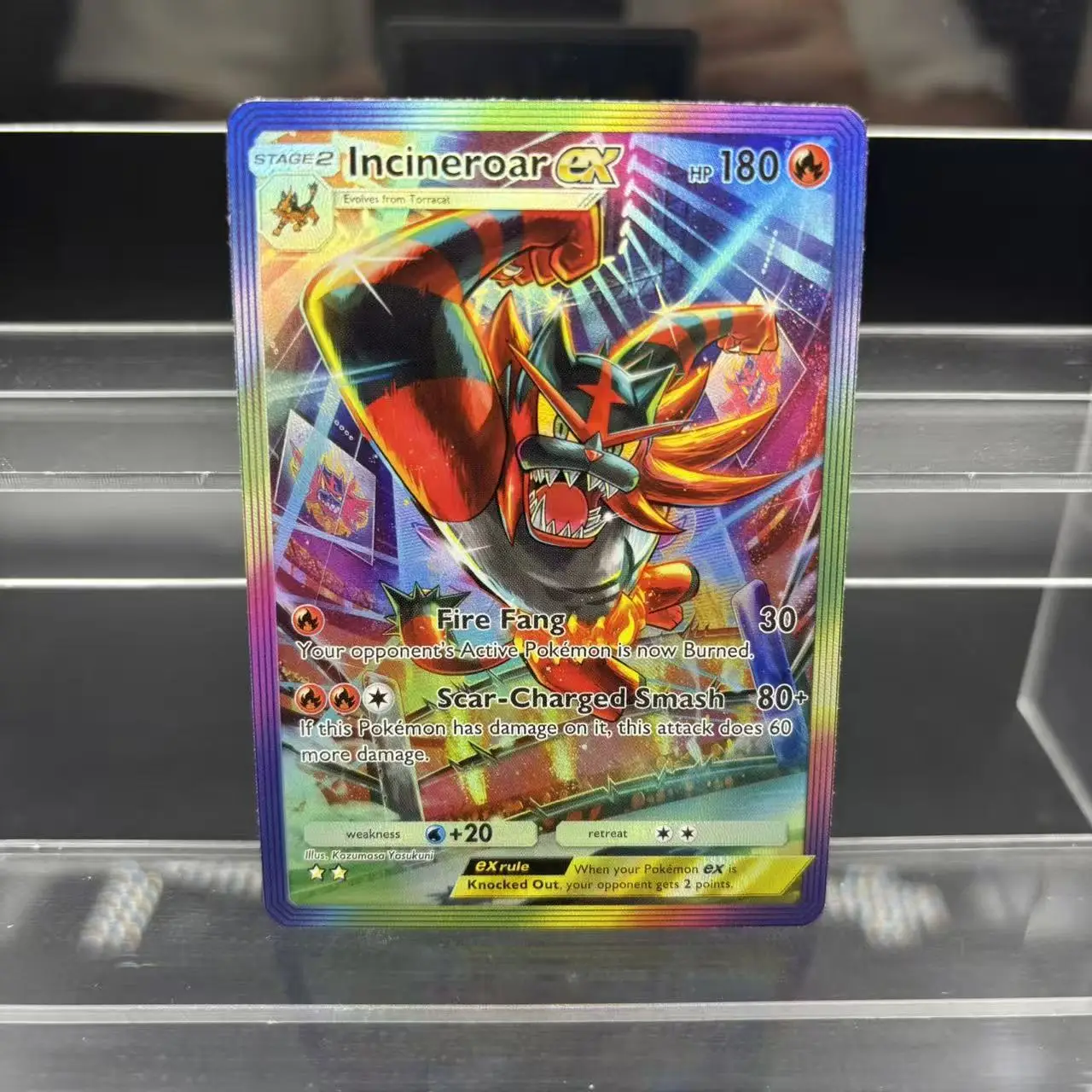 5 Teile/satz Selbst Made Ptcg Englisch Tasche Handy-Spiel Gengar Lunala Solgaleo Handgezeichnete Flash Karte Anime Sammlung Karte geschenk Spielzeug