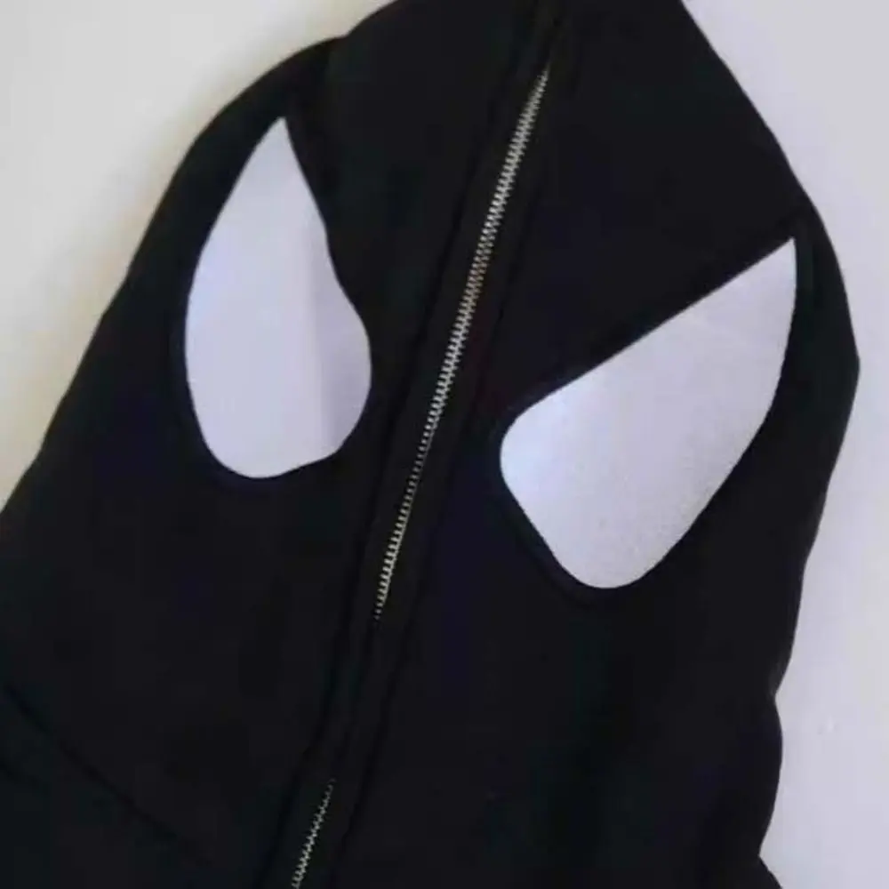 Retro Zip Up Spider Print Hoodies Oversized Hip Hop Sweatshirt Jas Amerikaanse Stijl Katoenen Hoodie Vrouwen Y2k Streetwear