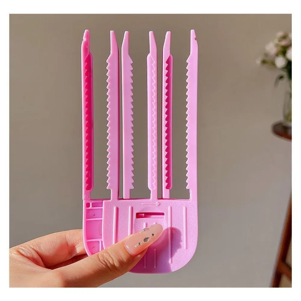 Lazy Air Bangs Hair Root Fluffy Clips Hair Styling Tools Fixed Curling Hairpin Exquisite Cushion Hair Root Plastic Hair Curlers