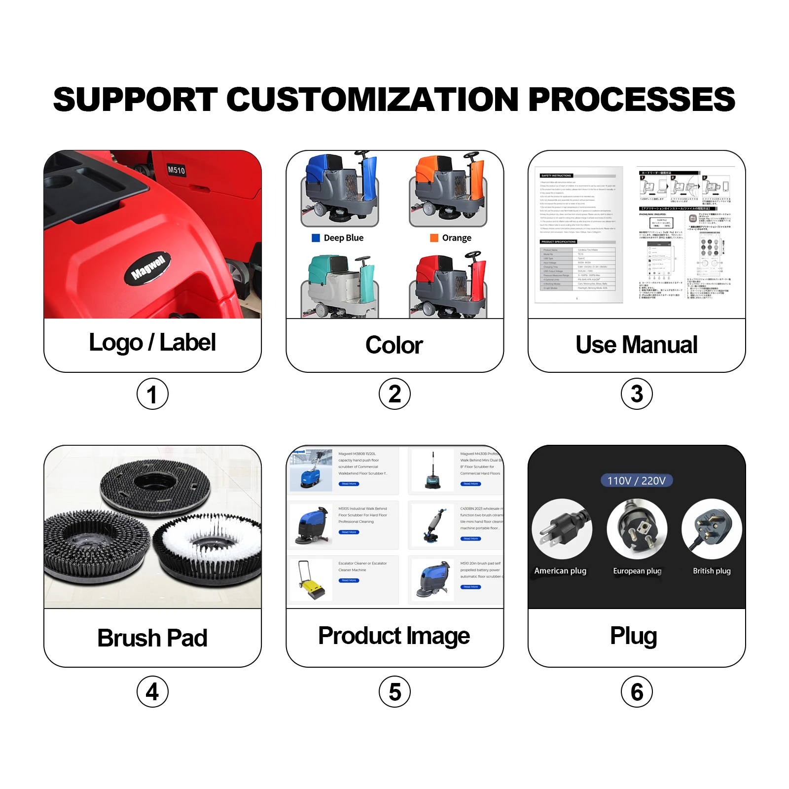 قيمة رائعة للمال C430BN 2022 Autolaveuse Compacte a Faible Bruit Pour Usage Domestique #3