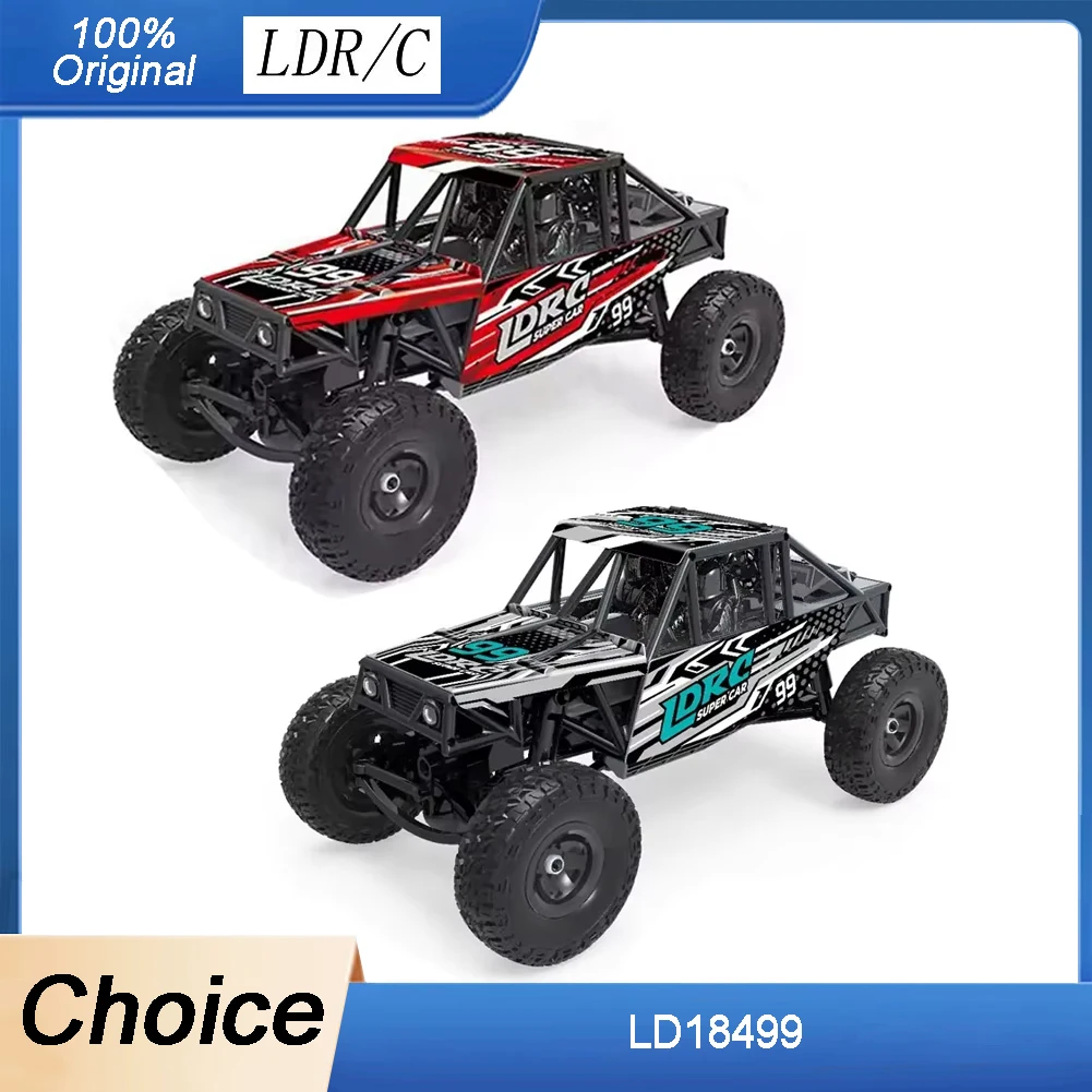 

LDRC LD18499 1:18 4x4 4WD RC автомобиль с дистанционным управлением, игрушечная модель автомобиля для мальчиков, подарок для бездорожья, масштабная игрушечная машина 1