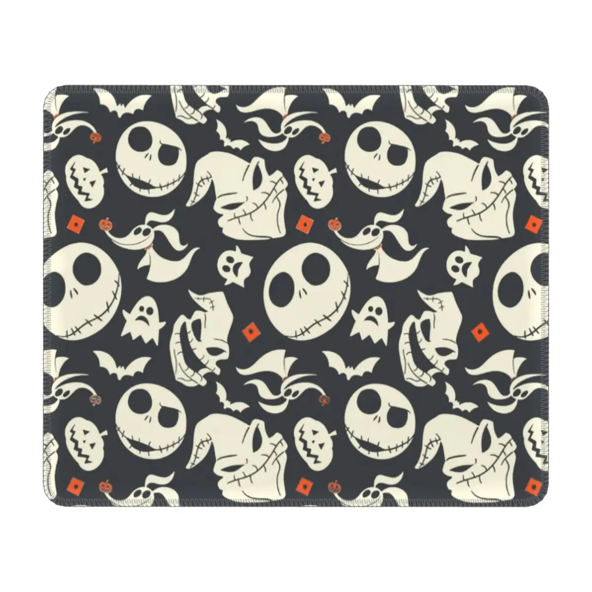 Custom Gaming Mouse Pad Non Slip Rubber Base Jack Skellington Mousepad Office Desktop The Nightmare Before Christmas Mat