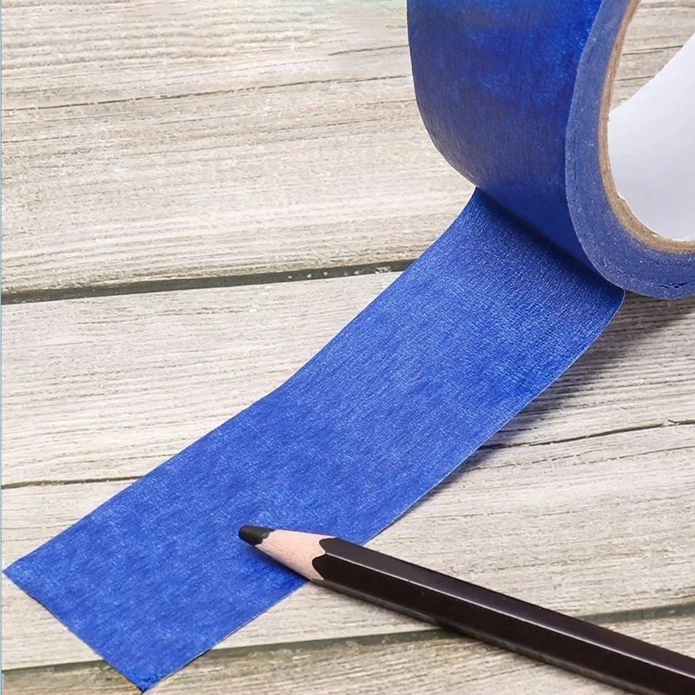 

Blue masking tape for art students, special spray paint cover, no residue when torn by hand