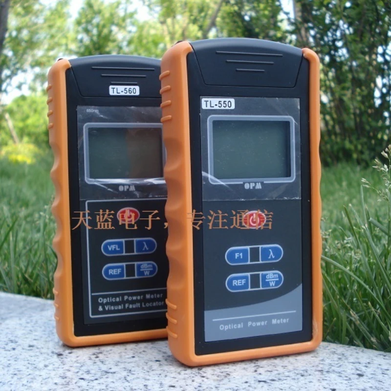 TL-550 Optical Power Meter with FC SC Common Adapter Head  High Sensitivity, Dustproof and Anti-drop TL 550